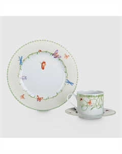 Набор чайный Tirschenreuth Баттерфляй 12 предметов Тиршенройт