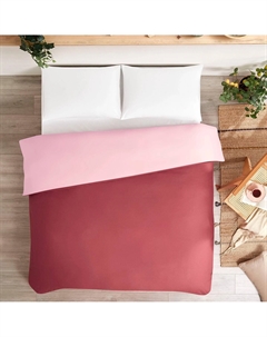 Пододеяльник евро сатин розовый 200x220 см Ozdilek