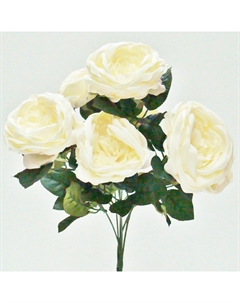 Букет роз искусственных белый 43 см Конэко-о