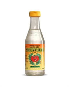 Уксус столовый 70% 180 мл Абрико