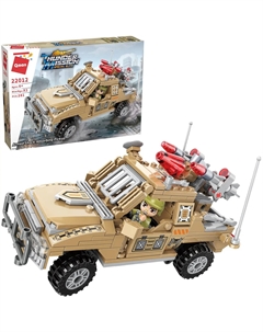 Конструктор военный пикап (22012Q) Qman