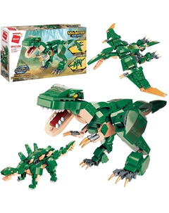 Конструктор 3в1 динозавр (W42106Q) Qman