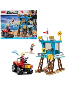 Конструктор пляжный патруль (M38-B0670) Sluban