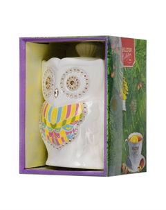 Чай черный в чайнице "Сова" листовой 50 г Hilltop