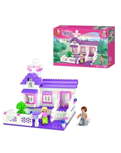 Конструктор коттедж 193 детали (M38-B0156) Sluban