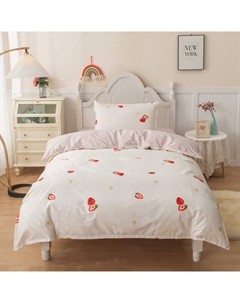 Постельный комплект strawberry Полуторный Sofi de marko