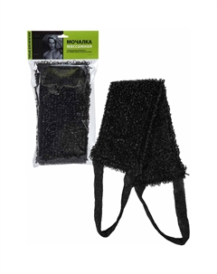 Мочалка для тела вязаная мужская "Mens"Букле", ППР, 45х12 см Eva