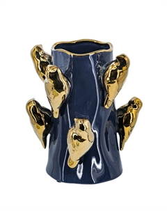 Ваза с птичками 22х22х24 см Гласар