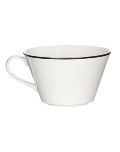 Чашка с блюдцем Арома блэк 300 мл Hankook