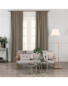 Комплект штор Daily by T Вилен бежевый 200х270 см 2 предмета Daily by togas