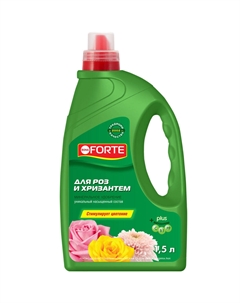 Удобрение для роз и хризантем, 1,5 л Bona forte