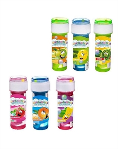 Мыльные пузыри Мерцающие пузырьки Веселые фрукты 50 мл в ассортименте Abtoys