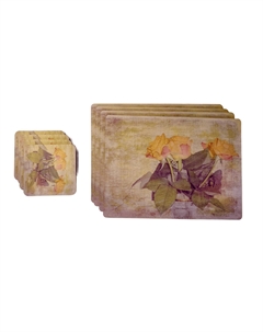 Набор подставок букет роз 4 шт + костер 4 шт Genlex