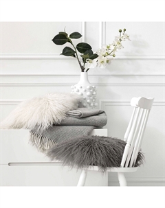 Подушка декоративная Нордик серая 40х40 см Togas