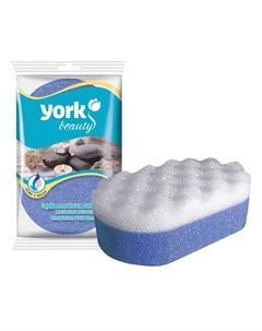 Губка для тела массажная овальная York