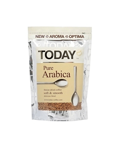 Кофе расворимый Pure arabica, 150 г Today