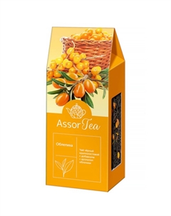 Чай чёрный облепиха 100 г Nadin