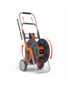 Тележка для шланга 50м с направляющей Daewoo