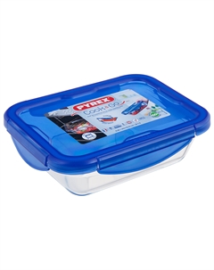 Форма прямоугольная Cook&Go с крышкой 20 х 15 см Pyrex