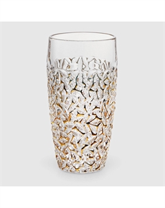 Набор Lite Nicolette для воды 6 стаканов мрамор золотой хрусталь, 430 мл Bohemia jihlava