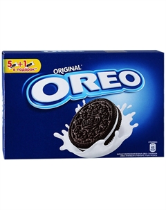 Печенье с какао и начинкой с ванильным вкусом, 228 г Oreo