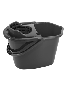 Ведро с отжимом 10 литров прямоугольное York