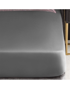 Простыня на резинке Эштон серый 200х200+30 Togas