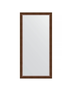 Зеркало в багетной раме орех 65 мм 76х156 см Evoform