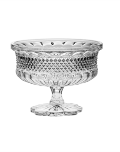 Салатник на ножке Alexandria 25 см Crystal bohemia