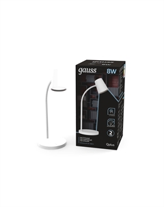 Светильник настольный GT6031 белый диммируемый Gauss