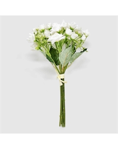 Букет из мелких роз, высота 30 см, кремовый Конэко-о