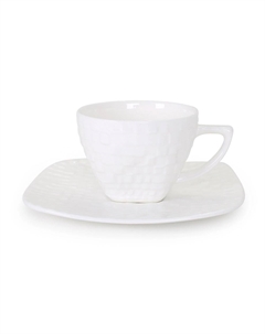 Кофейная пара Квадратики 170 мл Акку