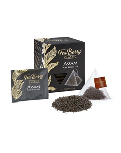 Чай черный Ассам 20 пакетиков Teaberry