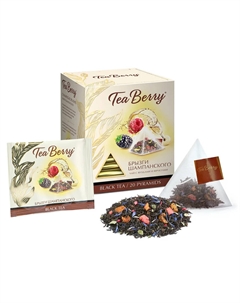 Чай черный Брызги шампанского 20 пакетиков, 34 г Teaberry