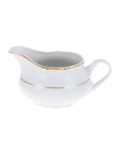 Молочник низкий 350 мл 1794 декор отводка золото Thun