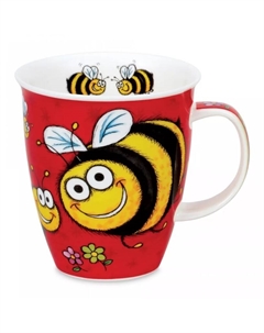 Кружка Веселая ферма пчелы 480 мл фарфор Dunoon