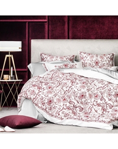 Простыня на резинке Розетта белая 200х200 см Togas