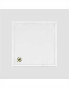 Салфетка Масселти белая/коричневая 50х50 см Togas