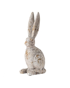 Фигурка зайчик 14x12x33см Гласар