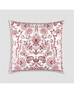 Комплект наволочек Розетта белый с красным 70х70 см Togas