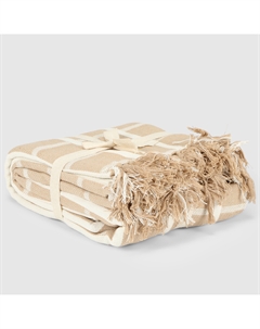 Плед double бежевый 180х200 см Homelines textiles