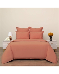 Комплект постельного белья Саммер кирпичный Семейный Sofi de marko