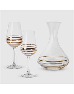 Набор для вина Сандра 450 мл 3 пр. Bohemia crystall