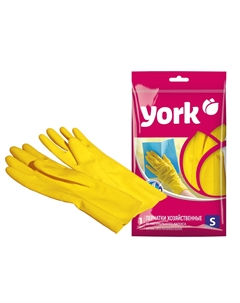Перчатки резиновые S York