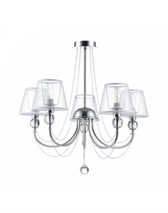 Люстра FR5661-PL-05-CH Хром 5хE14х40W Freya