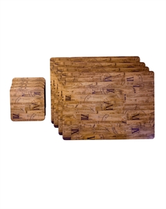 Набор подставок Золотое время 4 шт + костер 4 шт Genlex