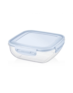 Контейнер cook&lock квадратный 1100 мл в ассортименте Bager home