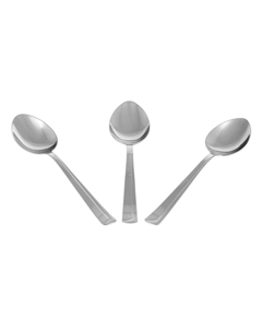 Набор ложек десертных 3шт картон модерн Kramet