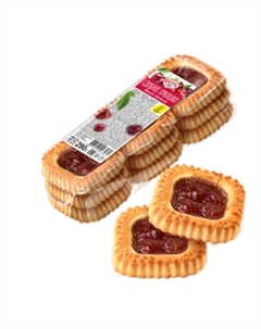 Печенье сдобное лукошко вишня-черешня 290 г Дымка