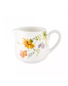 Молочник Полевые цветы, белый, Керамика 330 мл Decor de table